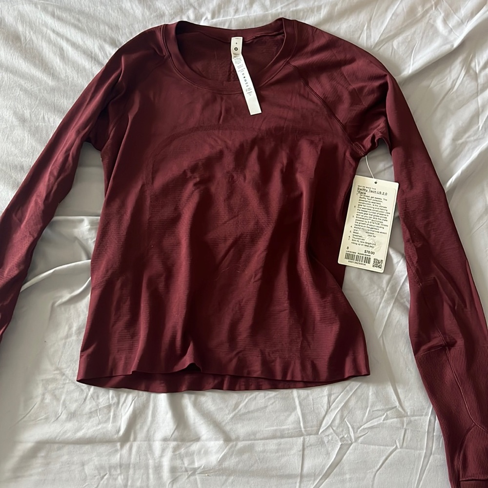 lululemon swiftly long sleeve 2.0 race length